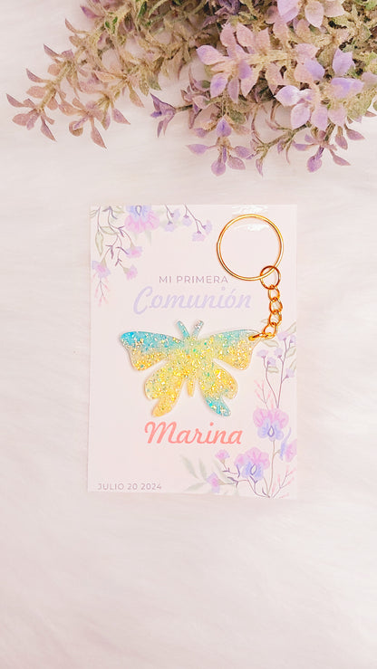 Llavero Mariposa para regalo invitado