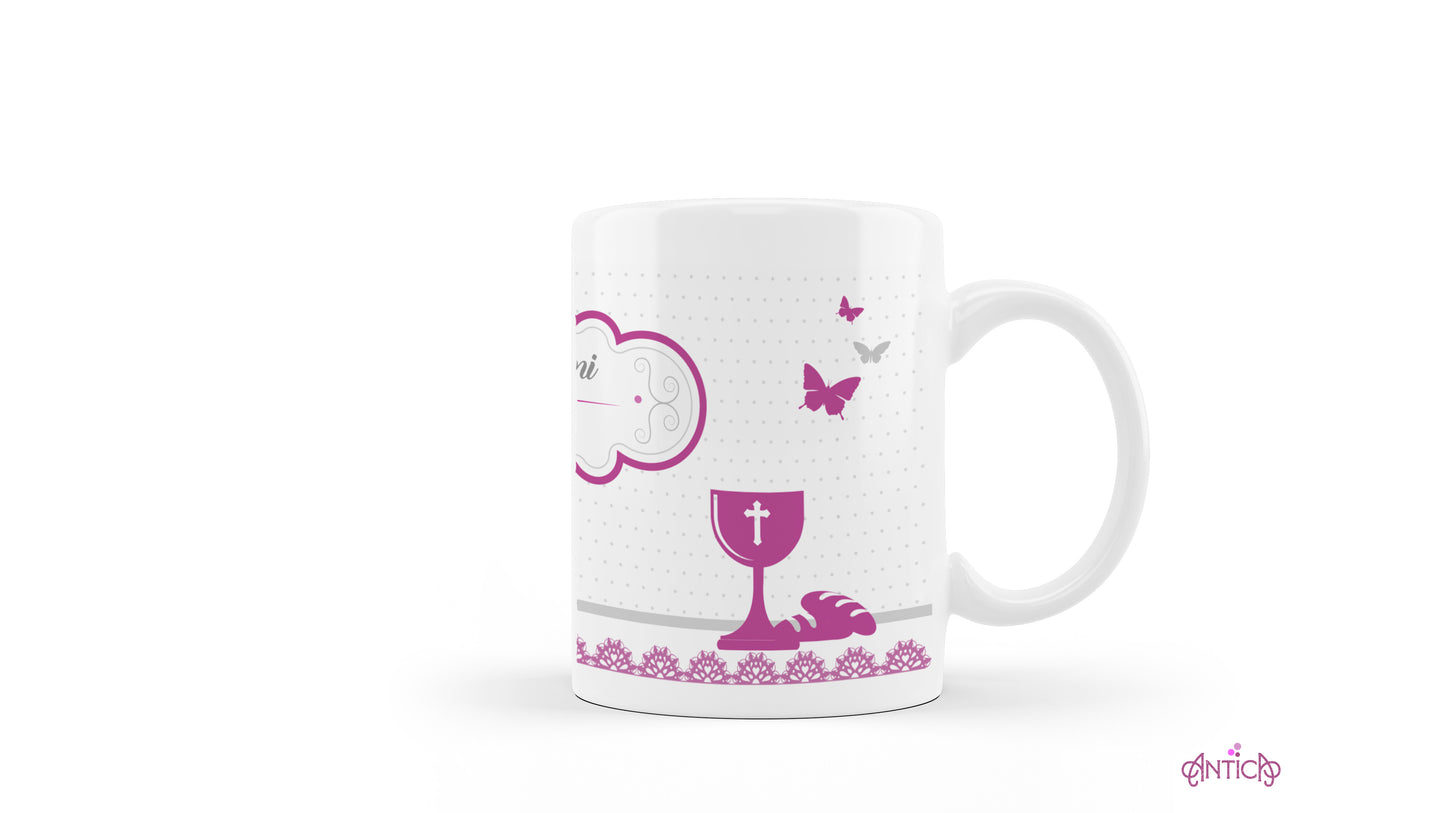 Taza comunión Niña