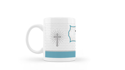 Copie d'une tasse personnalisée pour les invités de la communion