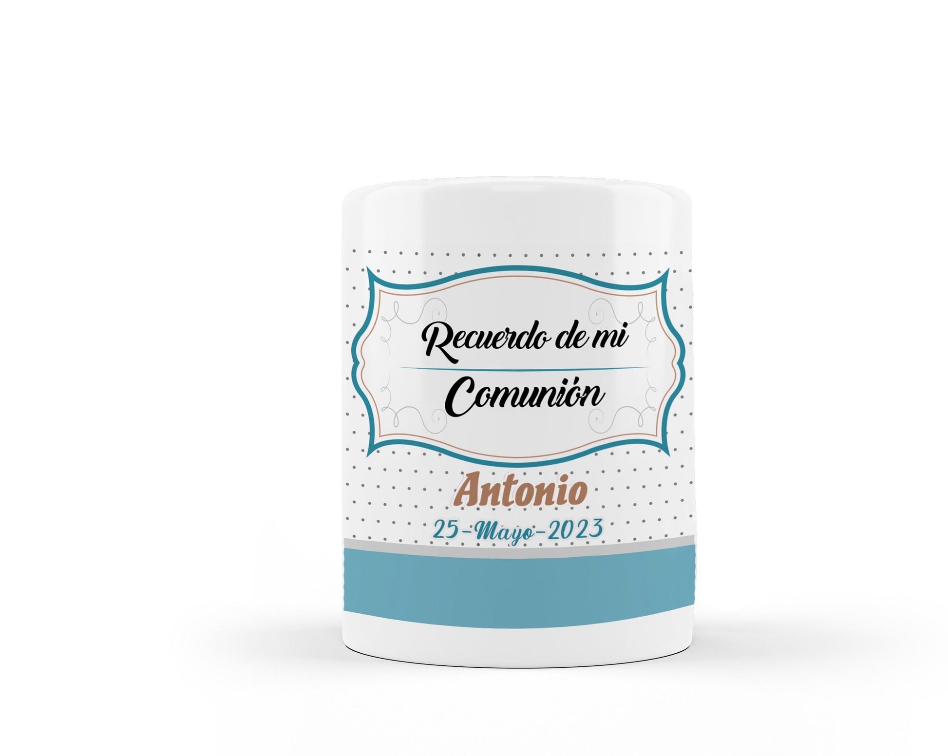 Taza de cerámica Personalizada, Regalo para Invitados comunión, Detalle para invitados