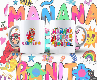 Karol G, Taza Personalizada Mañana será bonito, Bichota, Bolso Mañana será bonito season