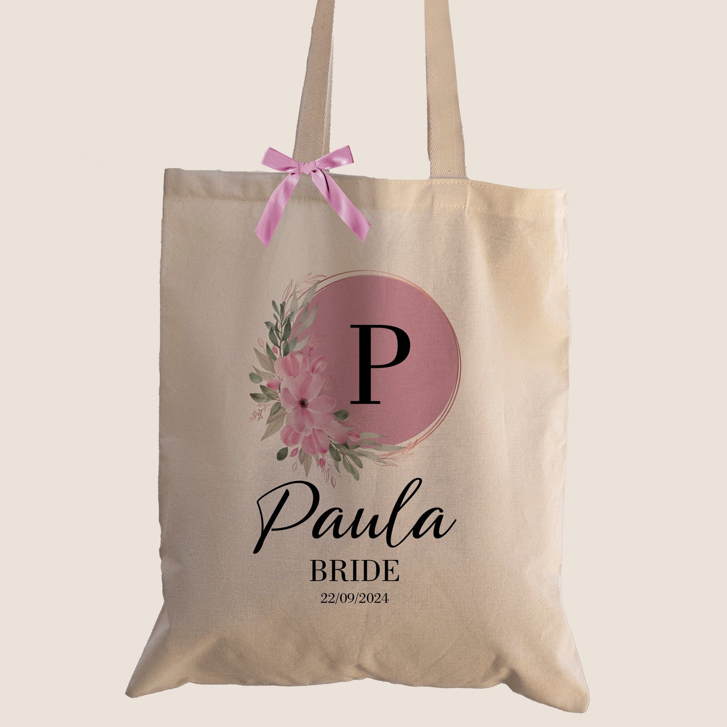 bolsa tela para amigas con nombre