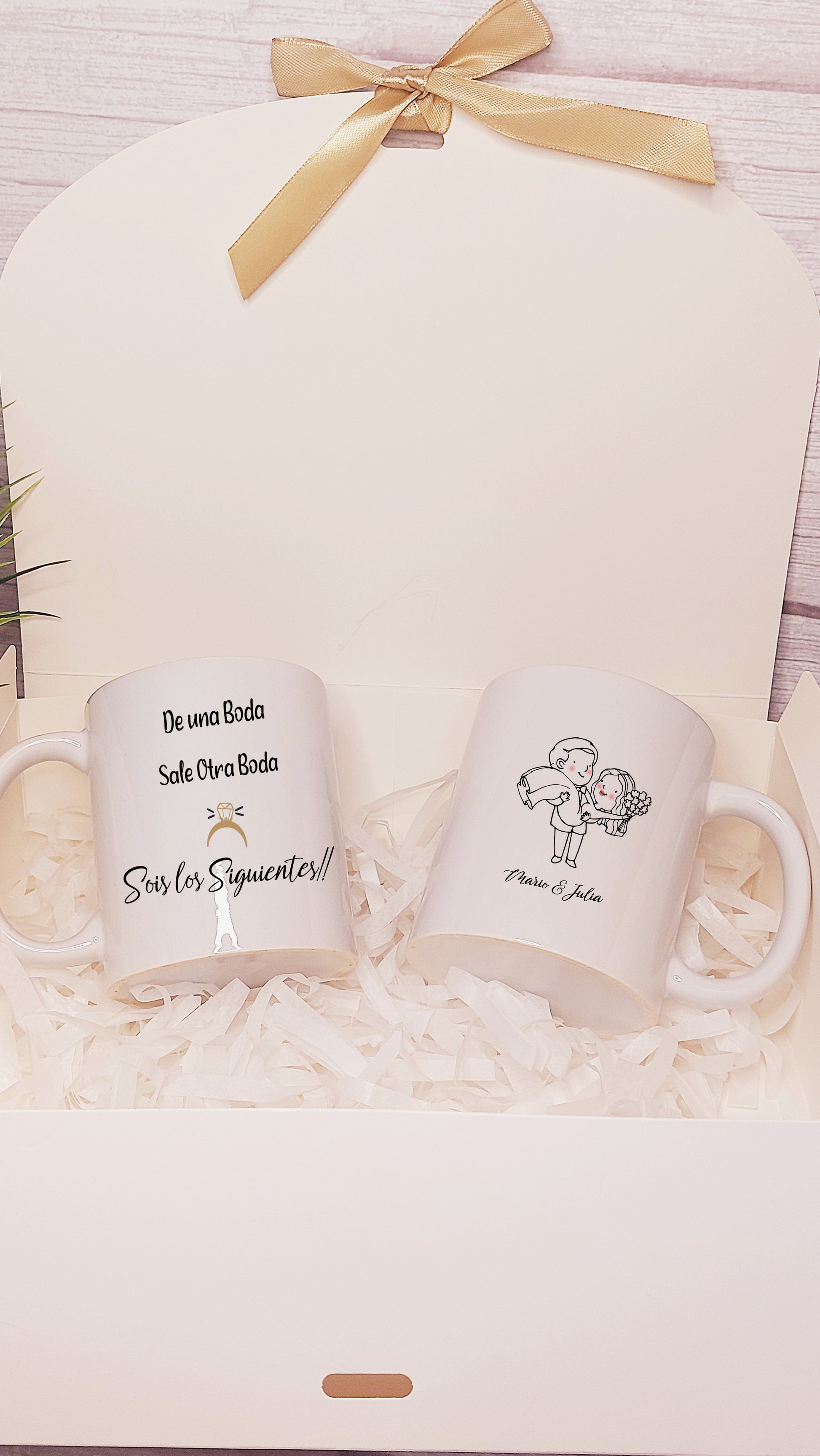 set de 2 tazas personalizadas para los siguientes en asarse