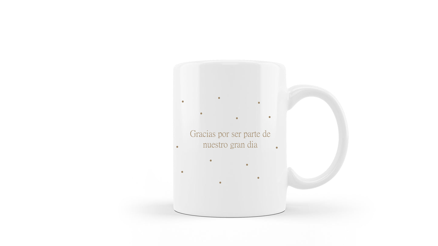 Taza para Boda personalizada