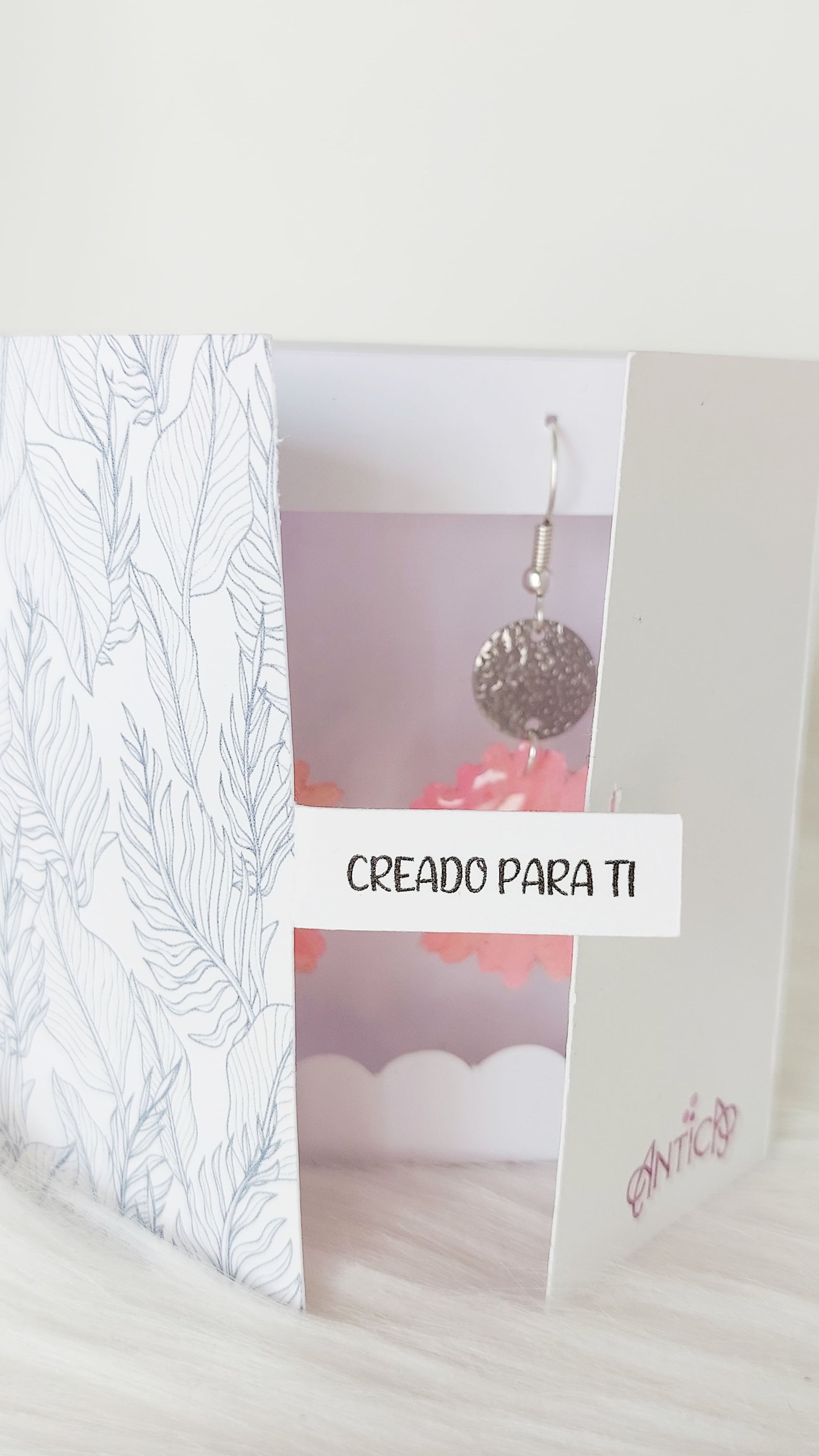 Pendientes de flores de resina, pendientes de resina con flor real, pendientes colgantes, regalo de cumpleaños, regalo hecho a mano