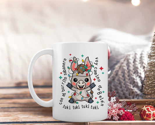 taza personalizada burrito sabanero