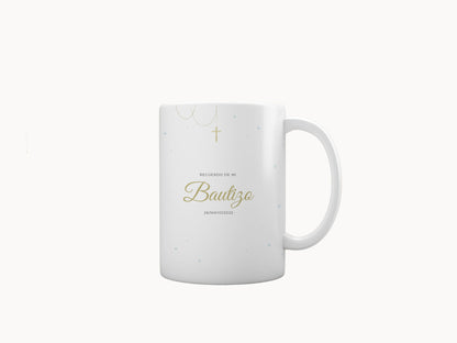 Taza Bautizo Ángel Celeste