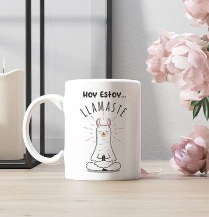 taza personalizada con frase motivadora